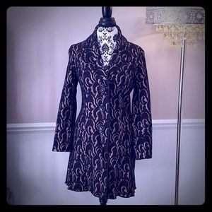 Cabi Lace Pea-Trench Coat